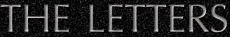 The Letters.