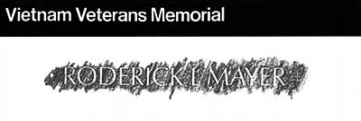 My Memorial Rubbing.